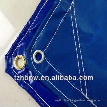 Pacific Blue PVC coated tarpaulin 400g-1000g/sqm